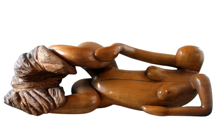 Flora Goldberg – Afrodita – Talla de madera de jacaranda