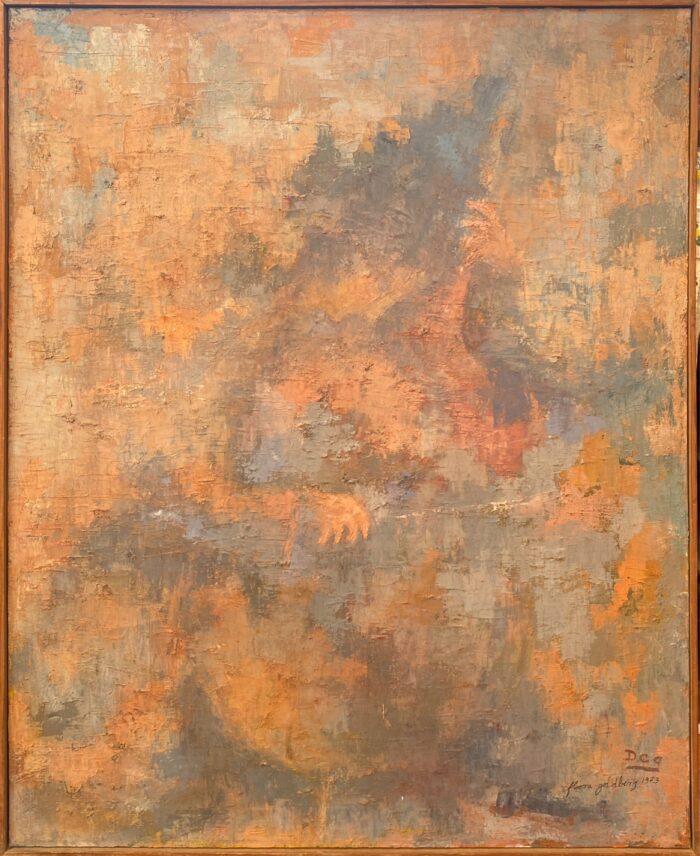 Flora Goldberg – Chelista – Acrílico sobre tela