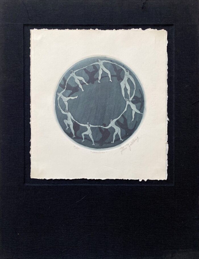 Flora Goldberg – Sombras – Grabado sobre papel - Imagen 2