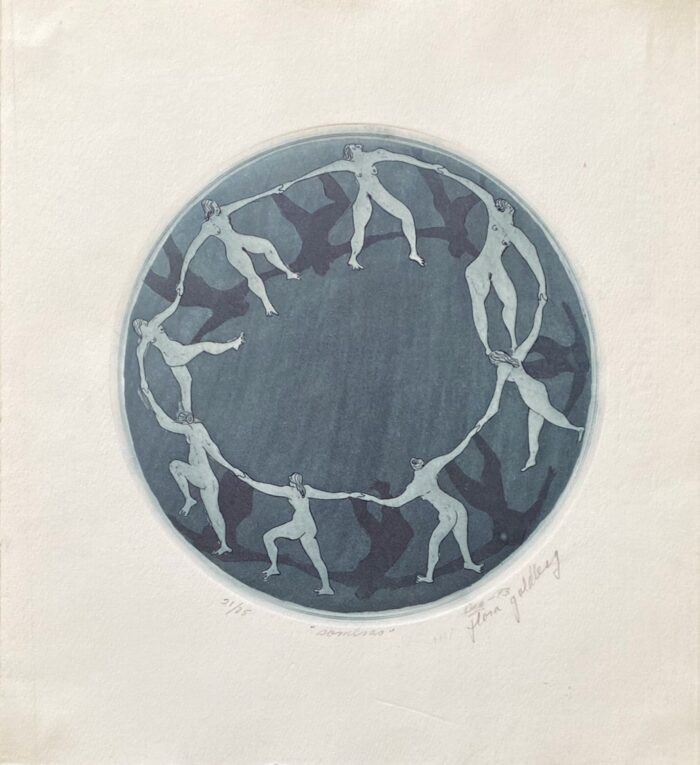 Flora Goldberg – Sombras – Grabado sobre papel - Imagen 3