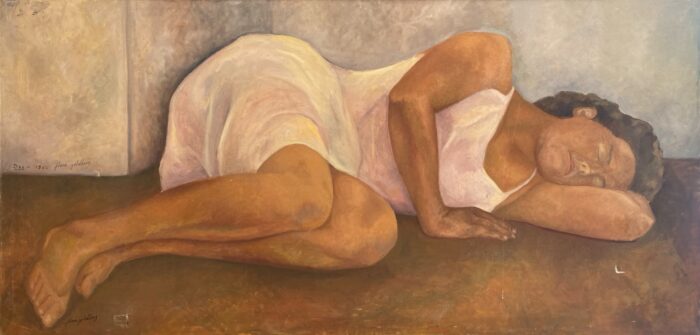 Flora Goldberg – Sueño – Óleo sobre tela