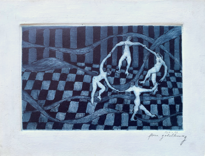 Flora Goldberg – Vestales – Grabado sobre papel - Imagen 2