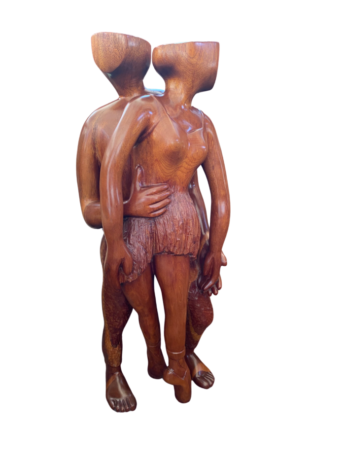 Flora Goldberg – Ballet – Talla de madera de cedro rojo