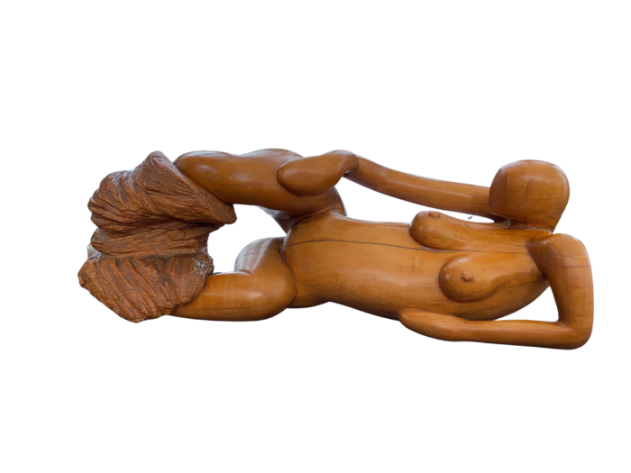 Flora Goldberg – Afrodita – Talla de madera de jacaranda - Imagen 2